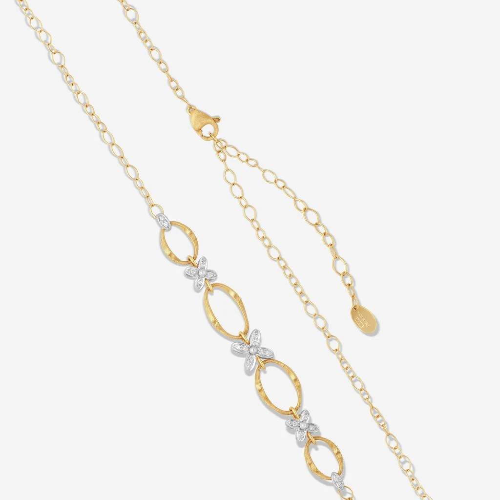 Marco Bicego Marco Bicego Marrakech Onde 18K Yellow Gold & White Gold Diamond Necklace CG829_B3_YW_M5 3