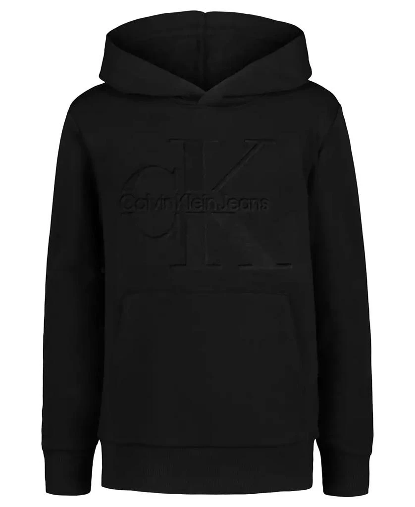 Calvin Klein Big Boys Embossed Logo Hoodie new arrivals