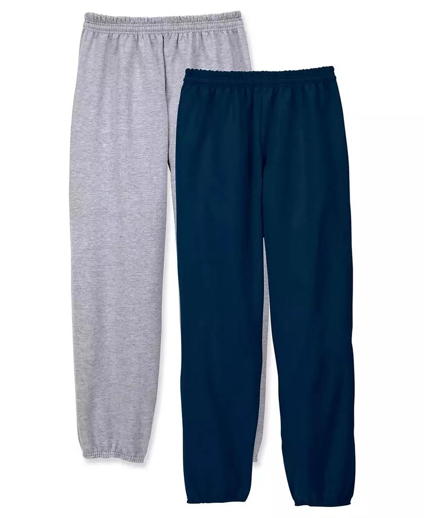 Hanes EcoSmart Men
s 32" Fleece Sweatpants, 2-Pack 8
