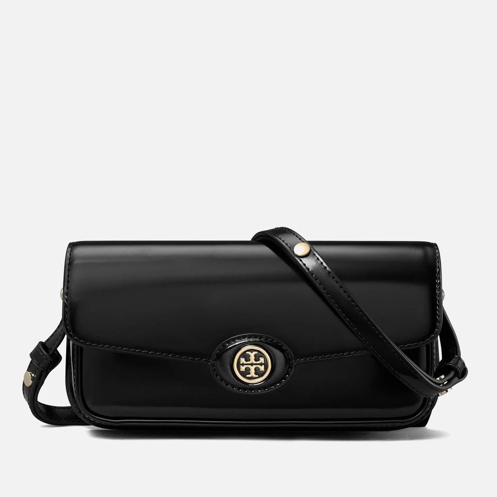 Tory Burch Tory Burch Robinson Spazzolato Patent Leather Shoulder Bag 1