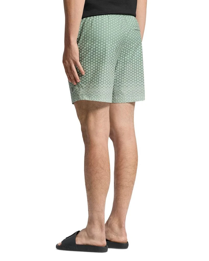 Psycho Bunny Bendigo Allover Print 5.75" Swim Trunks 4