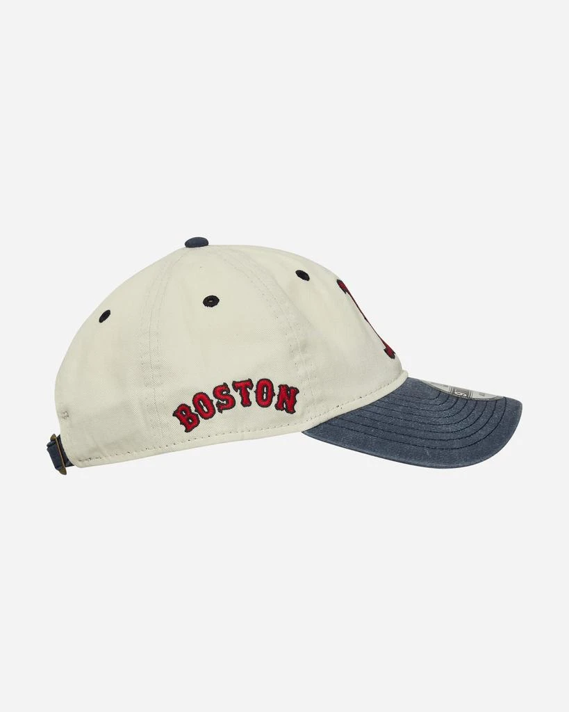 New Era Boston Red Sox Classic Sidescript 9TWENTY Adjustable Cap White 5