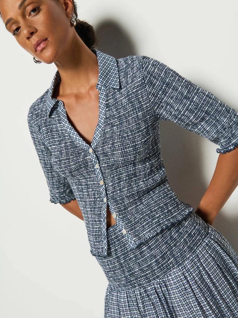 Nation LTD Nation Ltd - Peggy Smocked Top 2