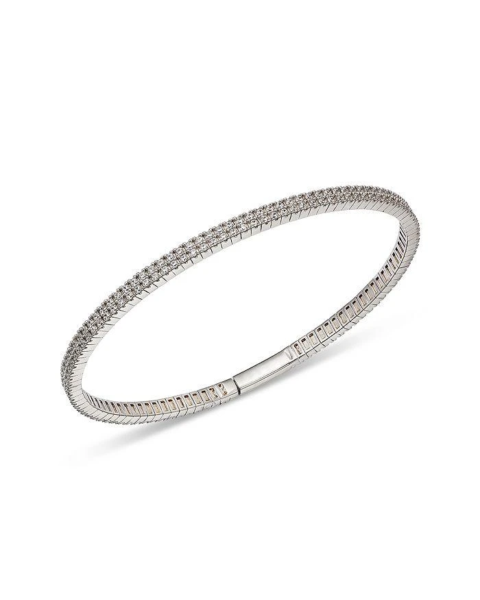 Bloomingdale
s Fine Collection Diamond Bangle Bracelet in 14K White Gold, 2.0 tcw