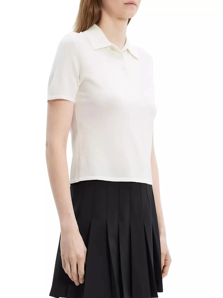 Theory Slim Wool Polo Shirt 4