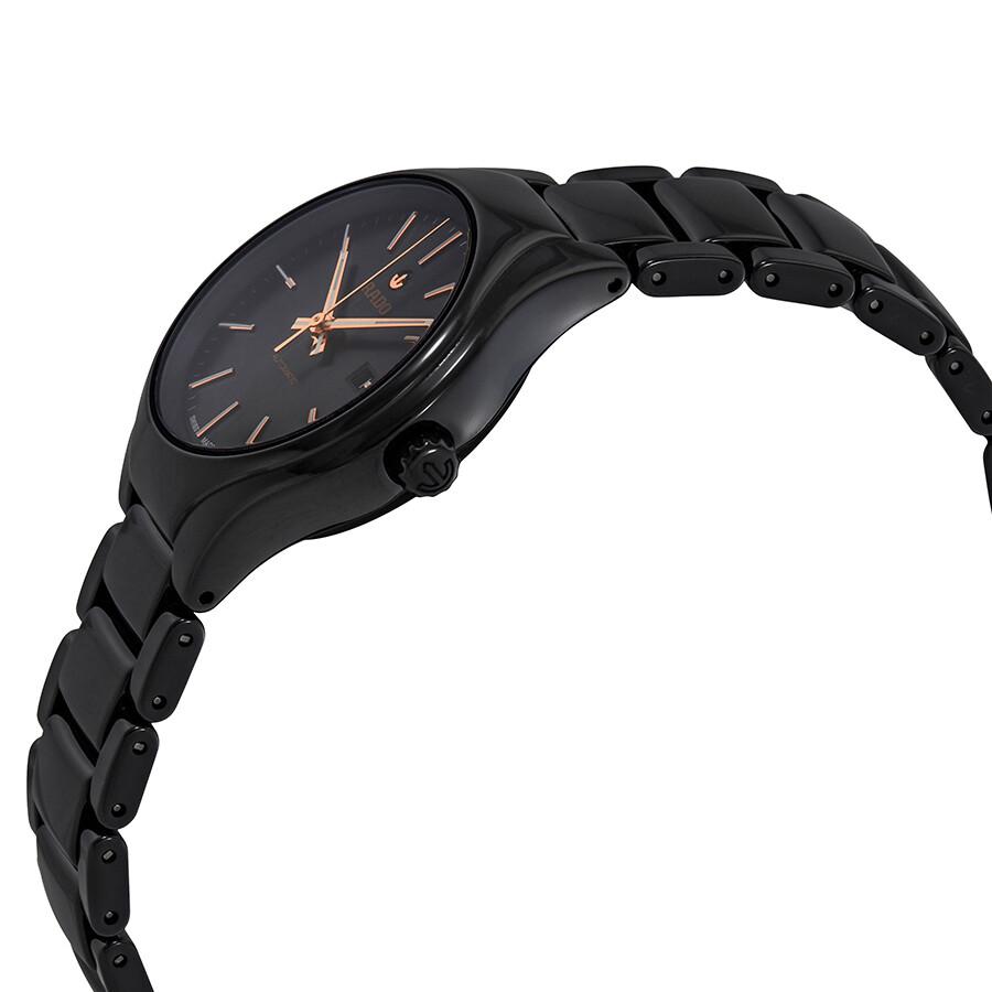 Rado True Automatic Black Dial Ladies Watch R27242162