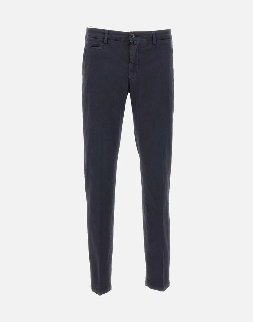 BRIGLIA 1949 "BG05" stretch cotton trousers 1