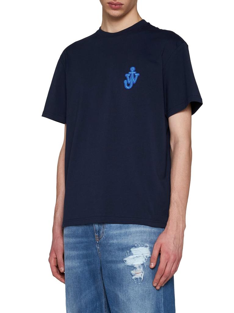 JW Anderson JW Anderson Logo Embroidered Crewneck T-Shirt