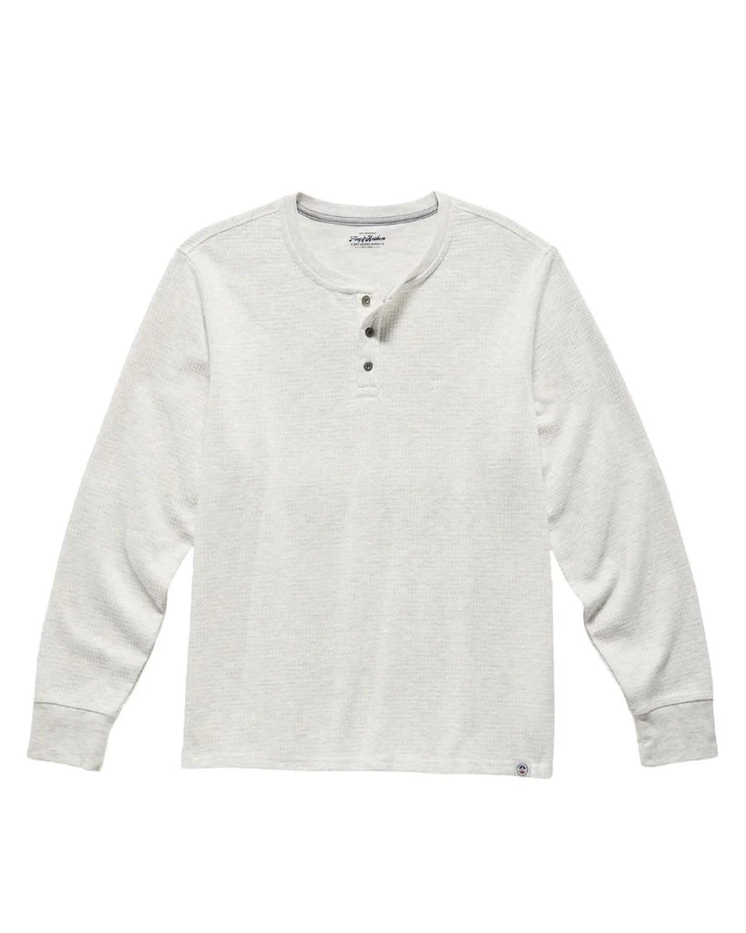 Flags
Anthem Chatsworth Soft Waffle Henley Tee In Cream 4