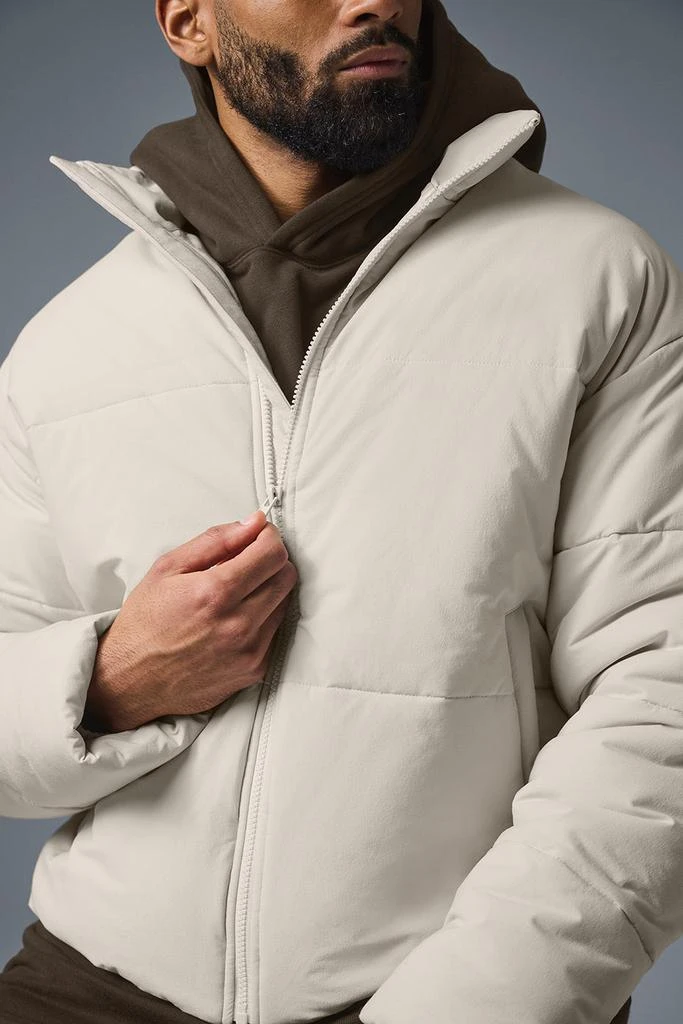 Alo Stretch Woven Street Puffer - Bone 5