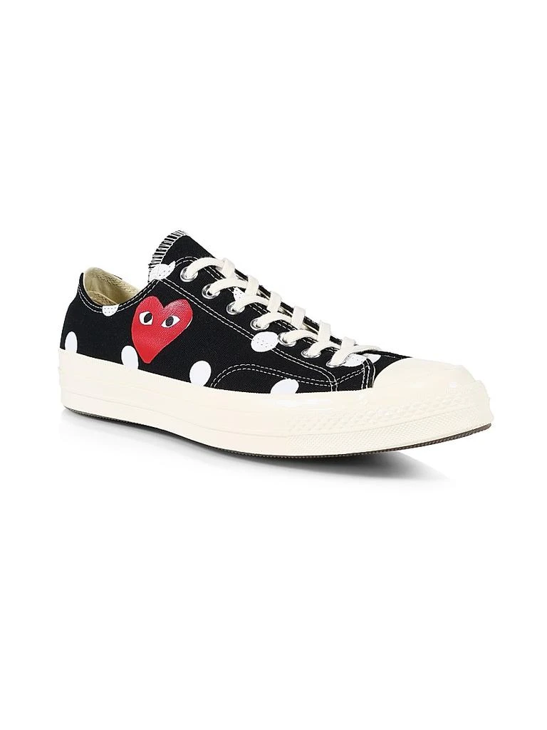 Comme des Garcons CdG PLAY x Converse Men's Chuck Taylor All Star Polka Dot Low-Top Sneakers 2