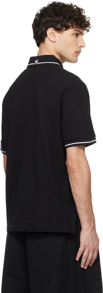 AMIRI Black MA Core Logo Polo 3