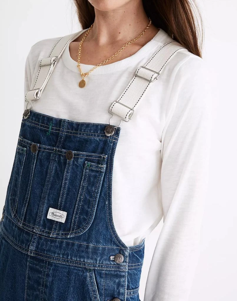 Madewell Workwear Collection Denim Oversized Overalls 4