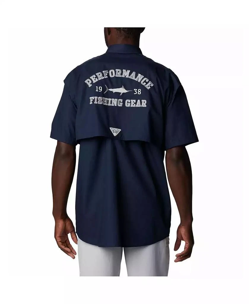 Columbia Men's Navy Dallas Cowboys Bonehead Team Button-Up Shirt 2