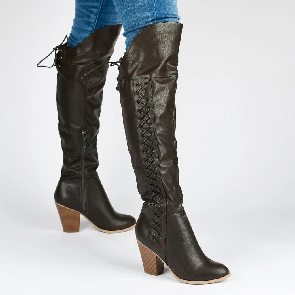 Journee Collection Journee Women's Spritz-P Boot 6