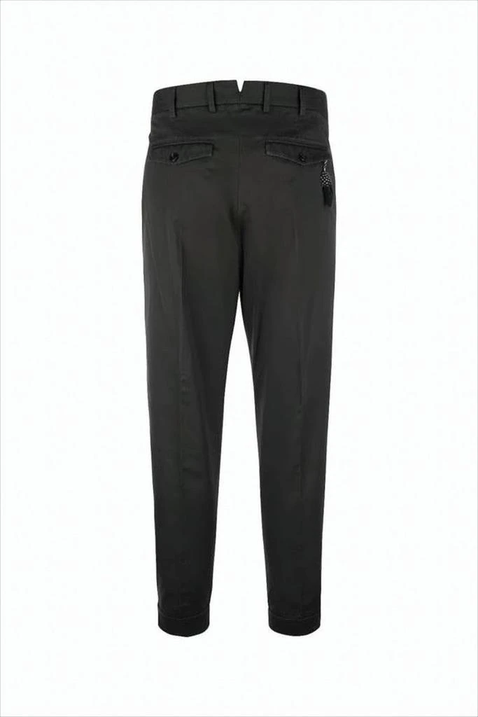 PT TORINO Cropped Tailored Suit Pants With Unique Feather Charm 2
