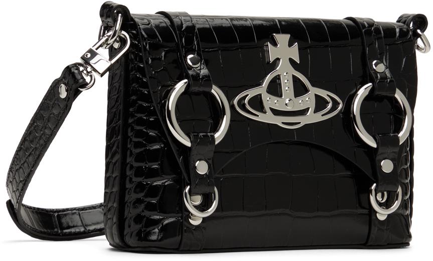 Vivienne Westwood Black Kim Crossbody Bag UNI - Shoulder