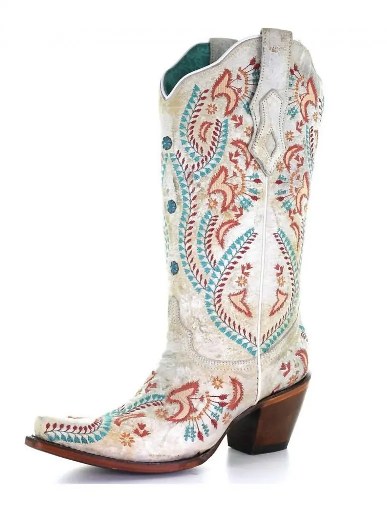 Corral Boots Corral - Women's A3960 Embroidered Cowboy Boots