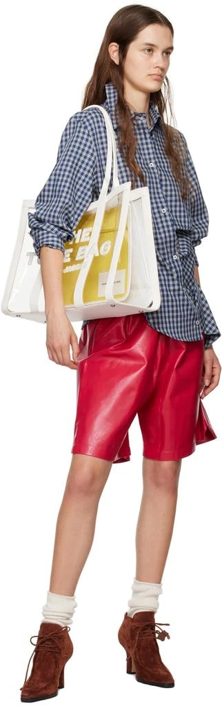 Marc Jacobs White 'The Clear Large' Tote 4