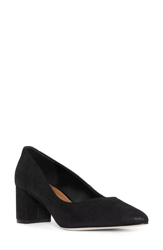 Donald Pliner Pointed Toe Block Heel Pump