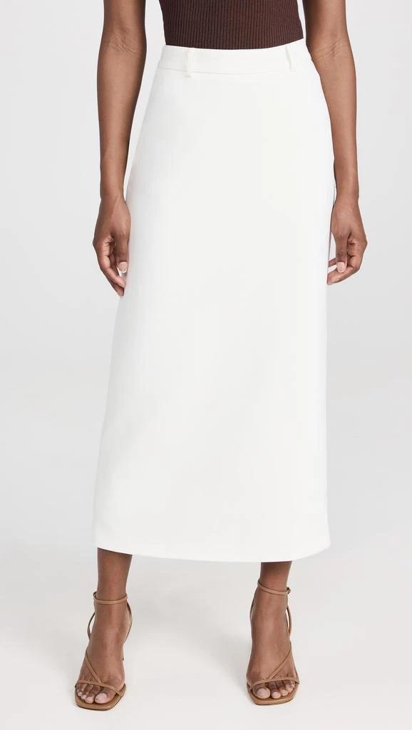 Pixie Market Nia White Maxi Skirt 7