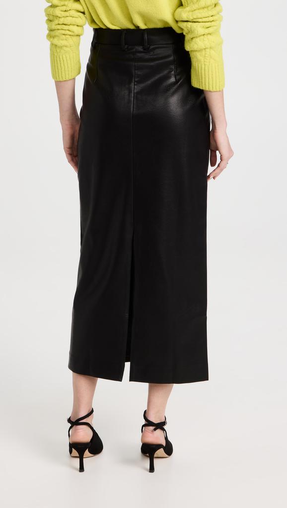 Pixie Market Yve Maxi Faux Leather Skirt