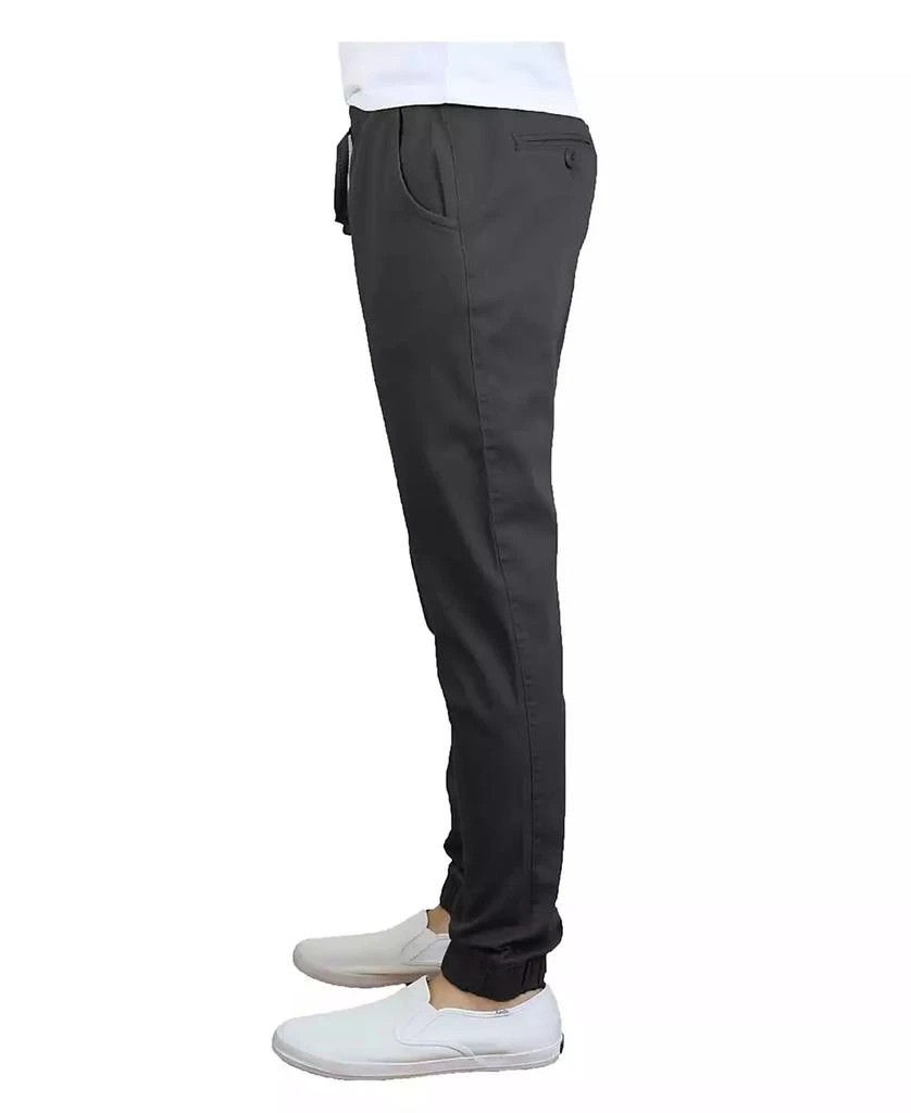 Galaxy By Harvic Men
s Basic Stretch Twill Joggers 3