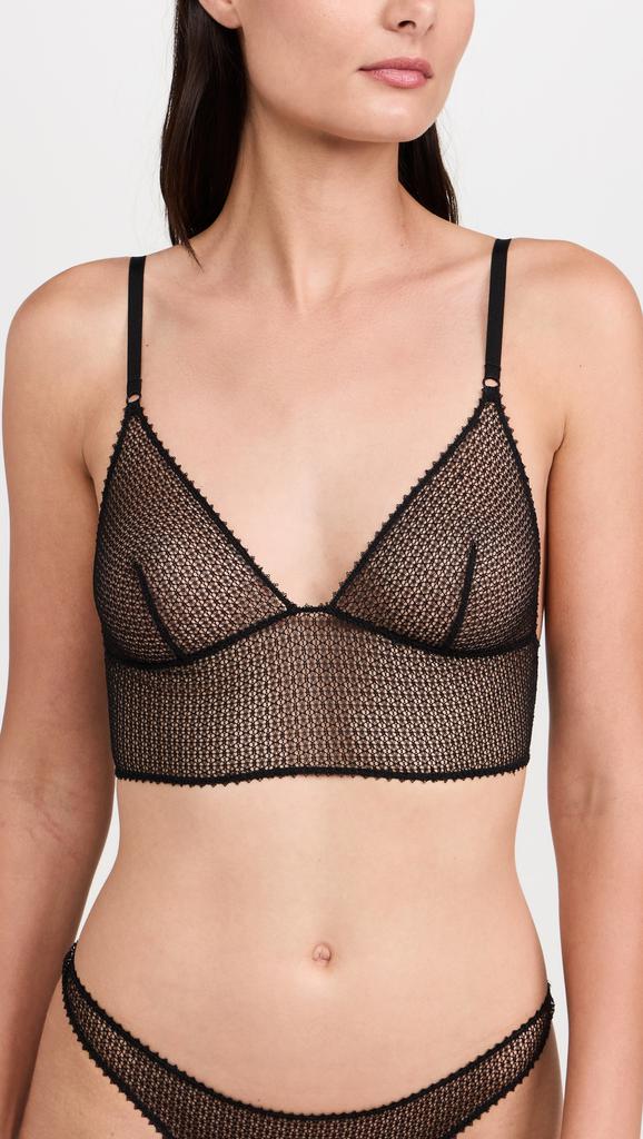 Kiki De Montparnasse Crochet Longline Bra