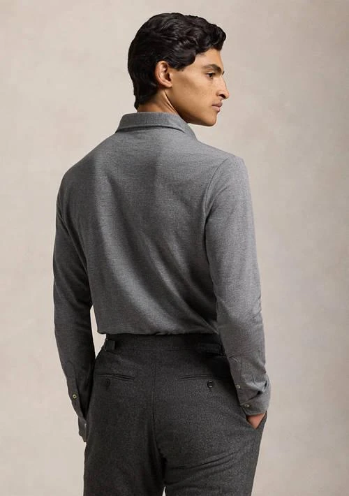 Ralph Lauren Ralph Lauren Custom Slim Fit Herringbone Polo Shirt 2