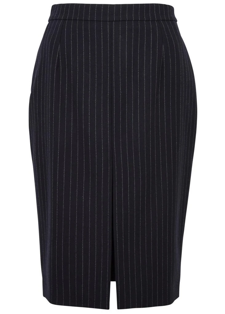 Yves Saint Laurent Pinstriped wool skirt 1