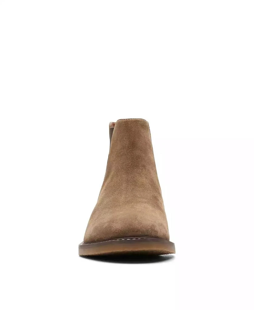 Clarks Men's Collection Jaxen Chelsea Suede Comfort Boots 7