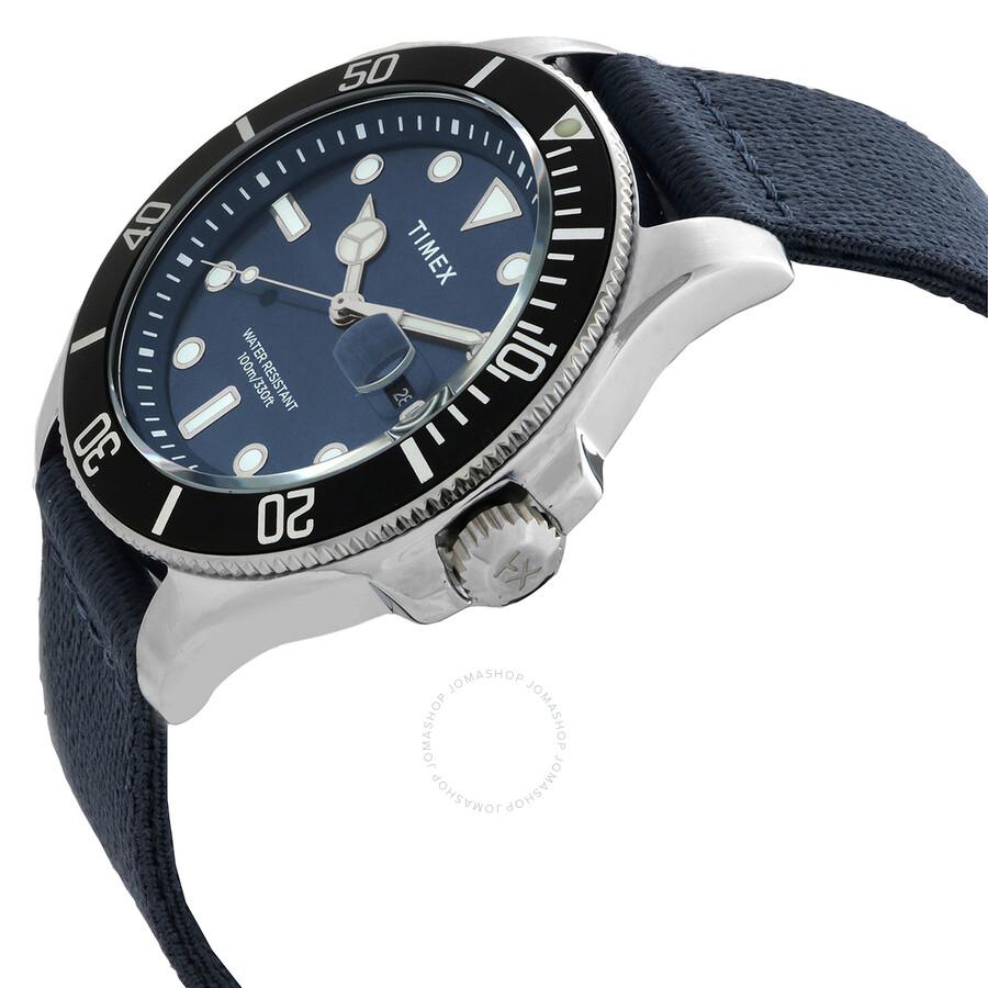 Timex Harborside Coast Quartz Blue Dial Men's Watch TW2W62700