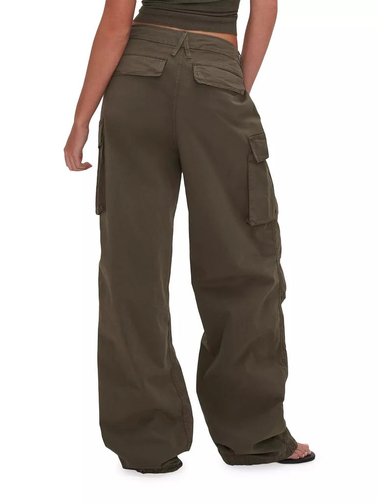 Good American Wide-Leg Cargo Pants 5