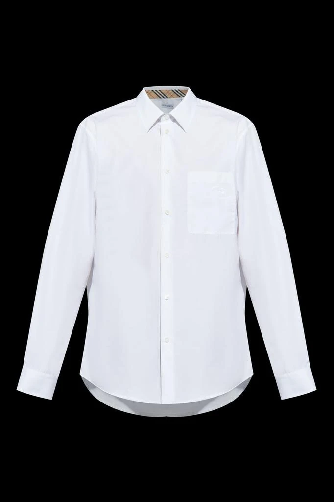 Burberry Burberry Checked Long-Sleeved Buttoned Shirt from Cettire