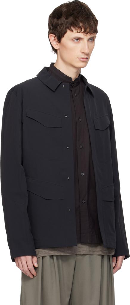 Veilance Black Field Softshell Jacket