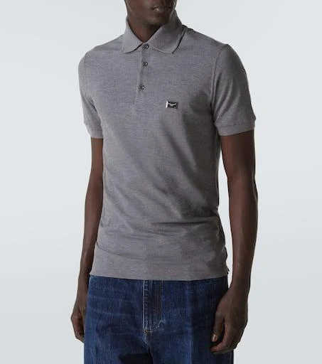 Dolce 
Gabbana Cotton piqué polo shirt 3