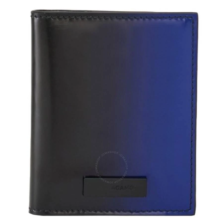 Salvatore Ferragamo Dual Tone Effect Calfskin Credit Card Holder 1