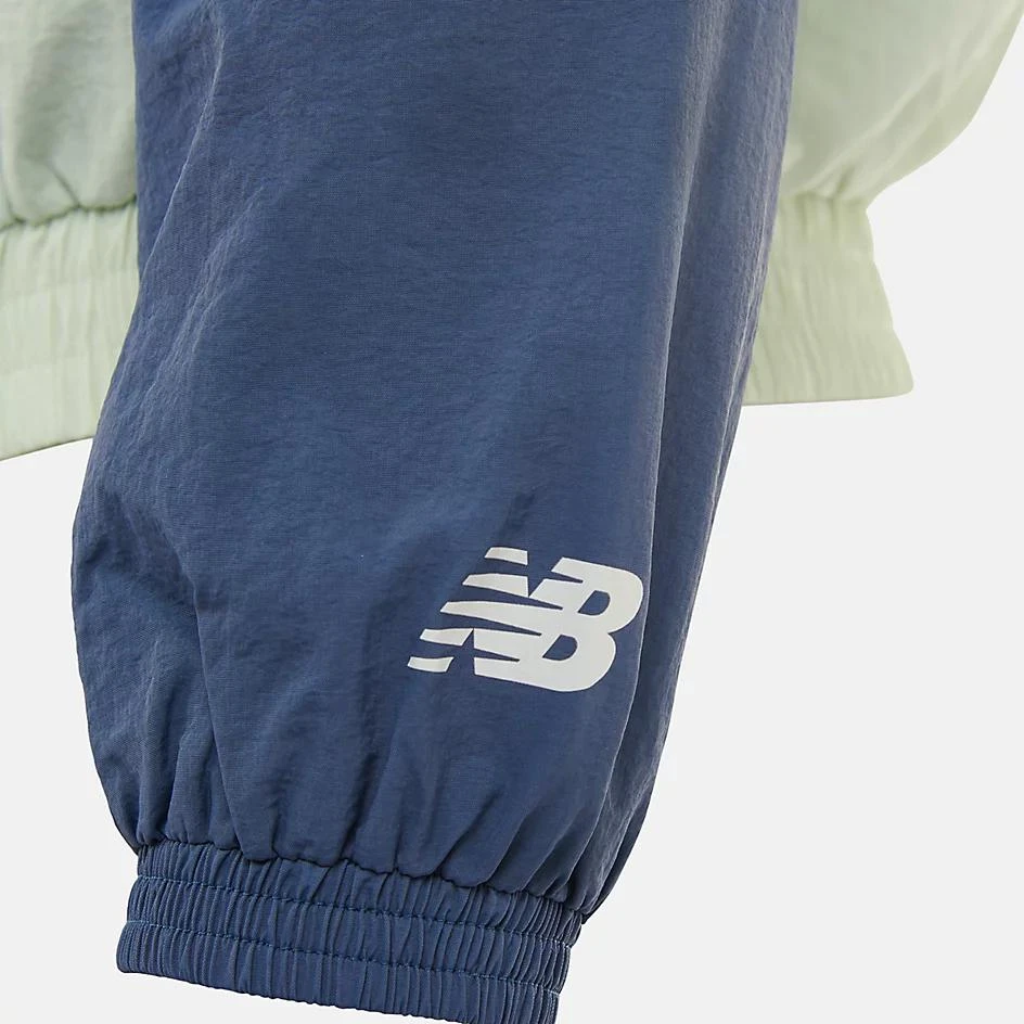 New Balance Athletics Woven Mesh Lined Wind Cheater Jacket 8