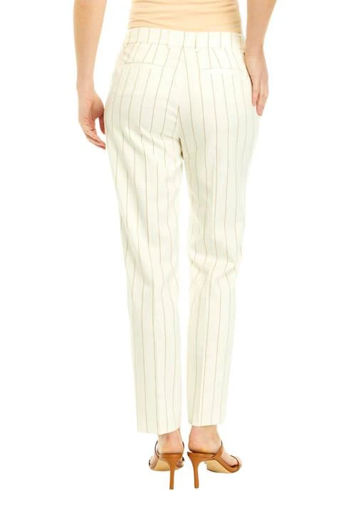 Anne Klein Klein Womens Fly Front Slant Pocket Ankle Pants 2