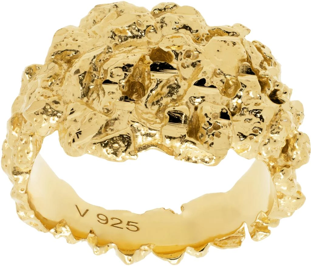 Veneda Carter SSENSE Exclusive Gold VC012 Ring 1