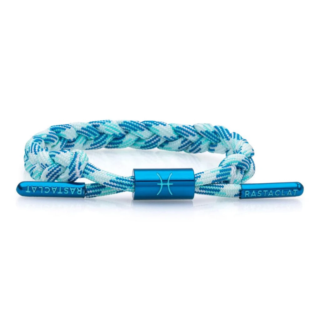Rastaclat Original Hand Braided Zodiac (Pisces) Adjustable Bracelet 1
