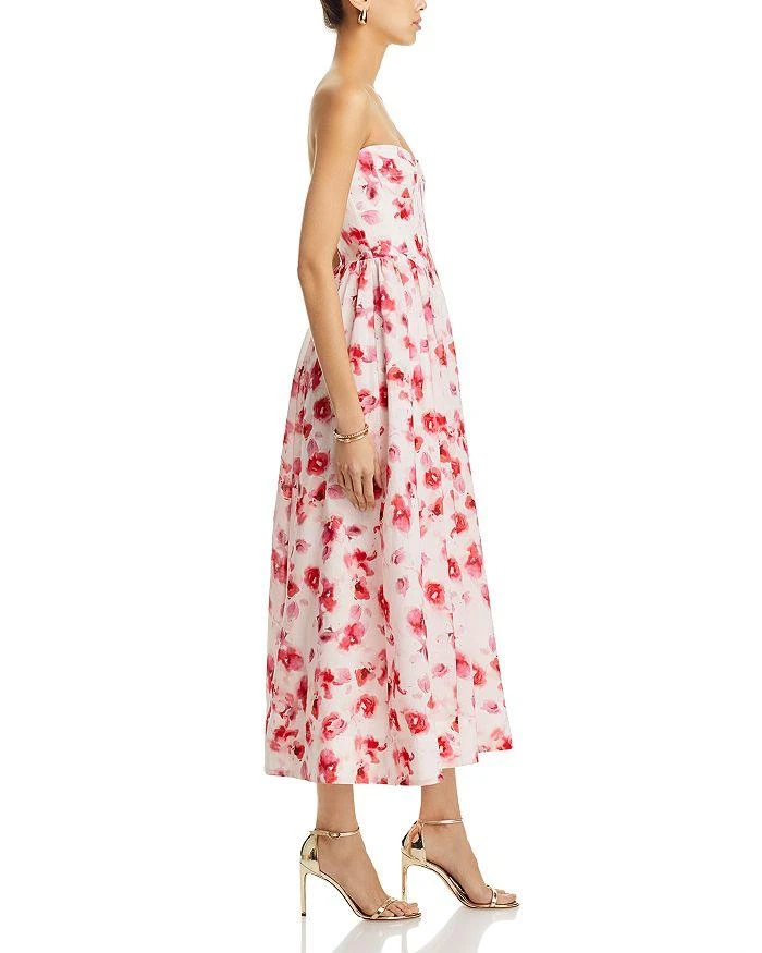Bardot Lola Corset Floral Print Midi Dress 5
