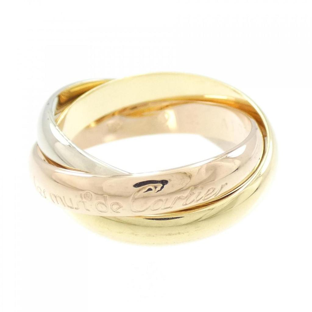 Cartier pink gold (18K) gold (18K) yellow gold (18K) Band Ring (Pre-Owned)