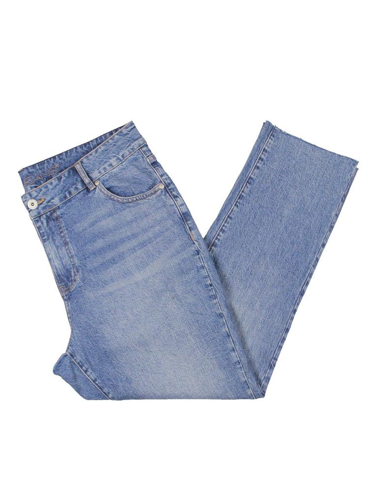 Jag Jeans Stella Womens High Rise Medium Wash Straight Leg Jeans