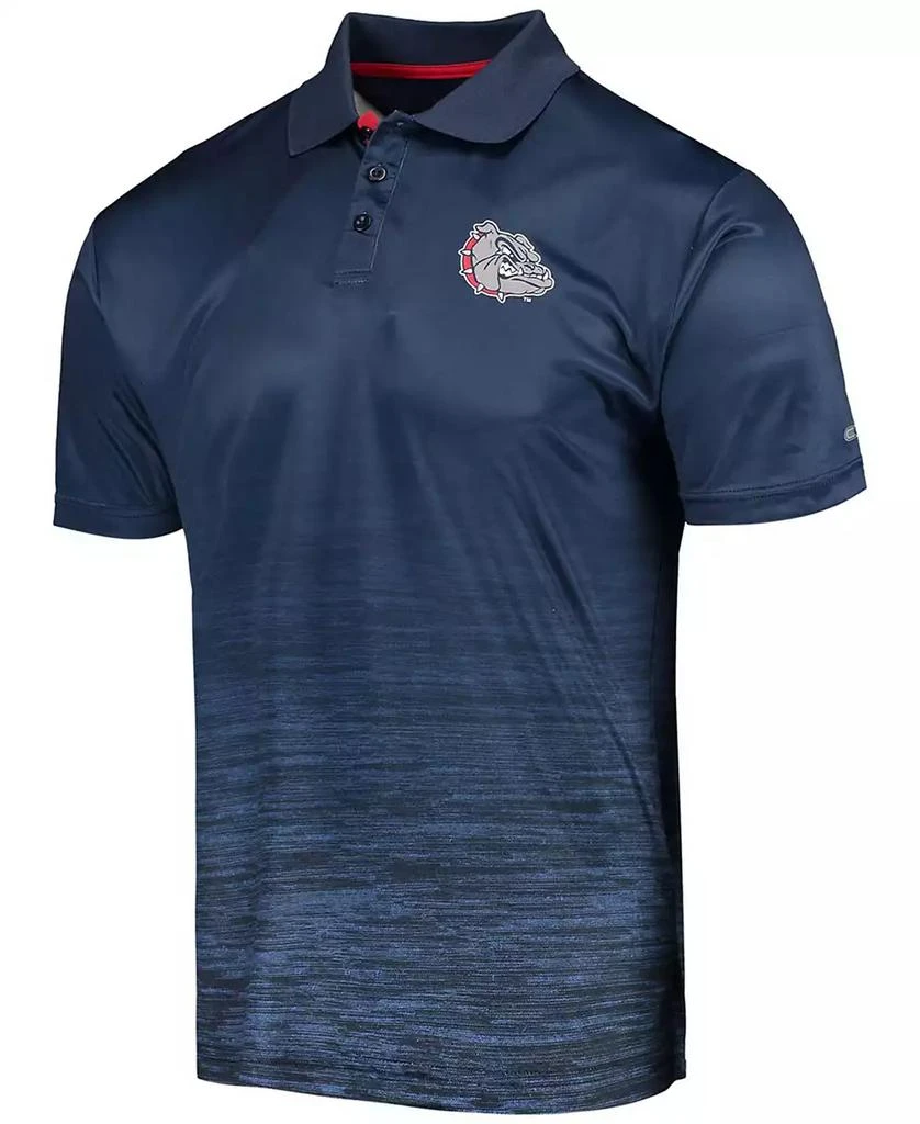 Colosseum Men's Navy Gonzaga Bulldogs Marshall Polo 2