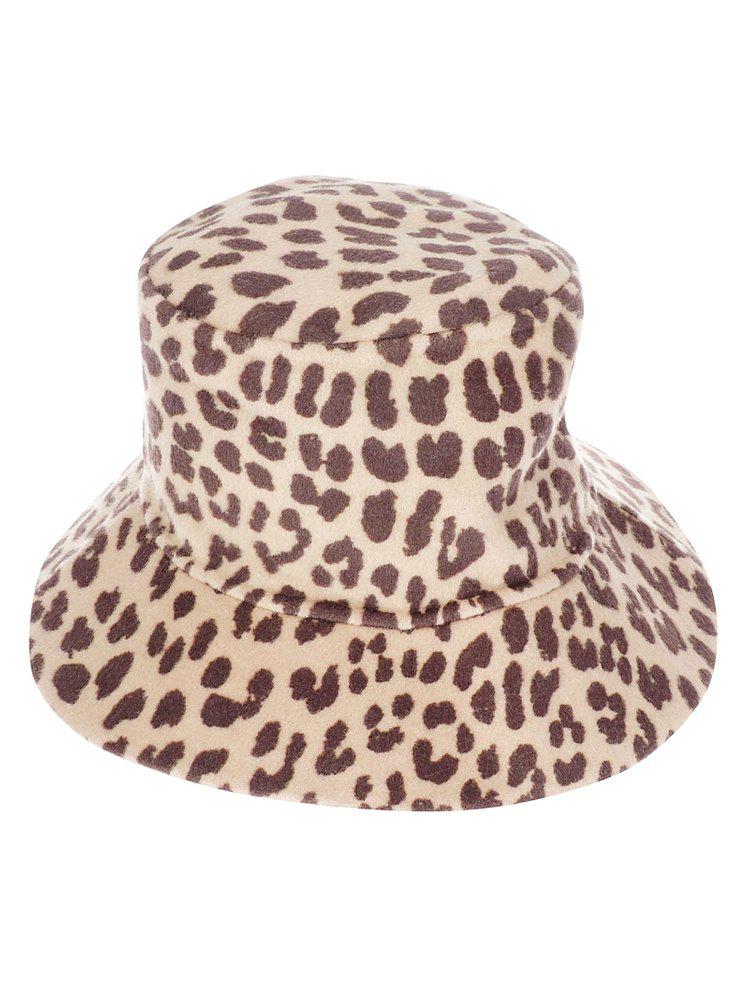 P.A.R.O.S.H. P.A.R.O.S.H. Leopard Printed Bucket Hat