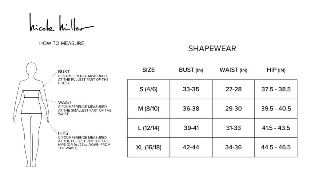 Nicole Miller Shiny Micro Shaping Underwire Bodysuit In Black 5