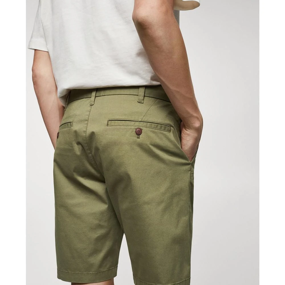 Mango Men's Chino Bermuda Shorts 4