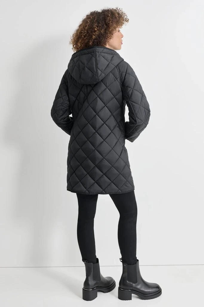 DKNY QUILTED COAT WITH TOGGLE 2