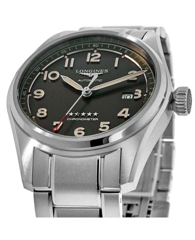 Longines Longines Spirit Automatic Green Dial Steel Men's Watch L3.810.4.03.6 2